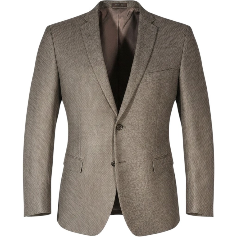 Lauren Ralph Lauren Sport Coat Blazer Mens 50 L Gray 100% Wool Quiet Luxury